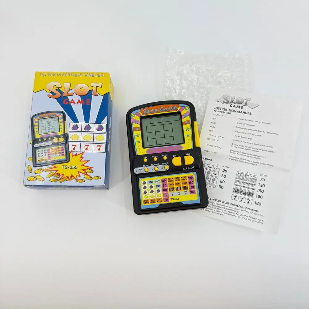 Vintage Slot Game Portable Handheld Electronic Game Dr. Leonard's